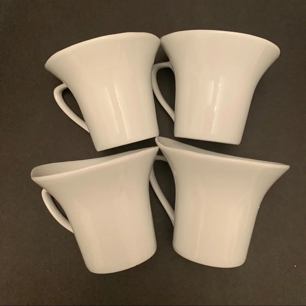 Bijoux Terner set of 4 espresso cups and saucers